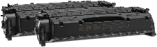Тонер-картридж HP CE505XD черный двойная упаковка для LJ P2055 2 x 6500 стр
