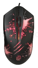 Мышь Oklick 399M STIGMA черный оптическая (1000dpi) USB (3but)