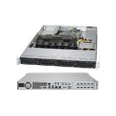 Платформа SuperMicro 6019P-WT - 1U - 4x SATA - Dual 1-Gigabit Ethernet - 12x DDR4 - 600W