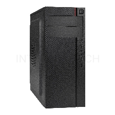 Корпус Miditower ExeGate AA-440-AA450 (ATX, AA450 8 см, 2*USB, аудио)