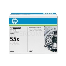 Тонер-картридж HP CE255X черный для LaserJet P3015/P3015d/P3015dn/P3015x 12500 стр.