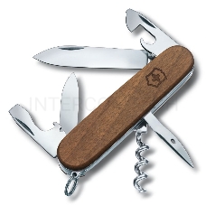 Нож перочинный Victorinox Spartan Wood (1.3601.63) 91мм 10функций дерево карт.коробка