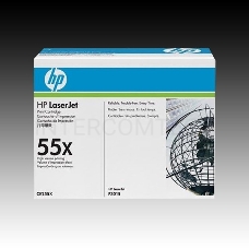 Тонер-картридж HP CE255X черный для LaserJet P3015/P3015d/P3015dn/P3015x 12500 стр.