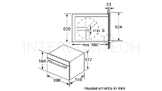 Встраиваемый газовый духовой шкаф SIEMENS VB011CBR0M IQ100 90*60см, 92л