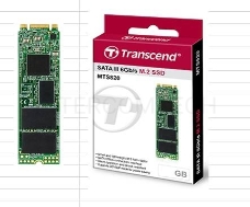 Твердотельный диск 120GB Transcend MTS820, 3D NAND, M.2, SATA III[R/W - 560/500 MB/s]