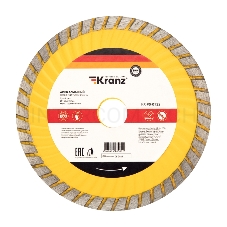 Диск алмазный отрезной KRANZ Turbo волна 150x22.2 мм
