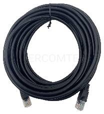 Патч-корд Buro UTP 4 пары cat5E CCA molded 7м черный RJ-45 (m)-RJ-45 (m)