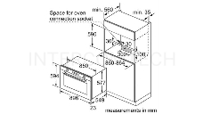 Встраиваемый газовый духовой шкаф SIEMENS VB011CBR0M IQ100 90*60см, 92л