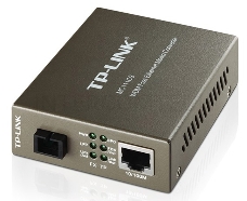 Медиаконвертер TP-Link MC111CS SMB  10/100M RJ45 to 100M single-mode, Full-duplex, up to 20Km