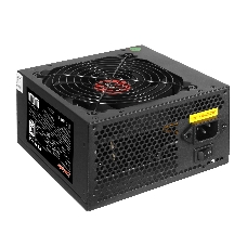 Блок питания 500W ExeGate 500PPH-LT-S, RTL, 80+, ATX, black, APFC, 12cm, 24p, (4+4)p, 5*SATA, 3*IDE, с защитой от выдергивания