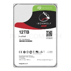 Жесткий диск Seagate 12TB Ironwolf (ST12000VN0008 ) {SATA 6.0Gb/s, 7200 rpm, 256mb buffer, 3.5,для NAS}