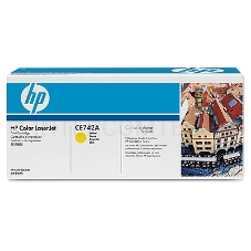 Тонер-картридж HP CE742A желтый Color LJ CP5225 (7300стр.)