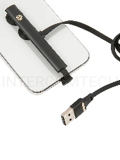 Кабель USAMS-U39 УТ000019993 USB Type-C-Lightning (m) 1м черный