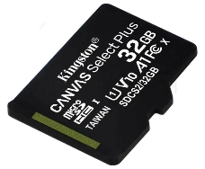 Флеш карта microSDHC 32GB microSDXC Class10 Kingston <SDCS2/32GBSP> Class10 UHS-I Canvas Select up to 100MB/s