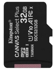 Флеш карта microSDHC 32GB microSDXC Class10 Kingston <SDCS2/32GBSP> Class10 UHS-I Canvas Select up to 100MB/s