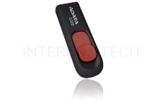 Флэш Диск USB 2.0 ADATA Flash Drive 64Gb С008 Black-Red