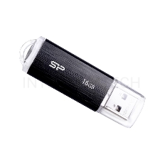 Флеш Диск Silicon Power 16Gb Ultima U02 SP016GBUF2U02V1K USB2.0 черный