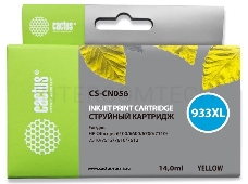 Картридж струйный Cactus CS-CN056 желтый для №933 HP OfficeJet 6600 (14ml)