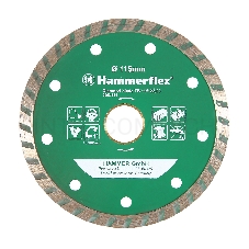 Диск алмазный Hammerflex 206-111 DB TB 115*22мм  турбо