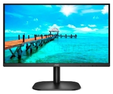 Монитор 23.8 AOC Value Line 24B2XDA/01 черный IPS LED 16:9 DVI HDMI M/M матовая 250cd 178гр/178гр 1920x1080 D-Sub FHD 2.7кг