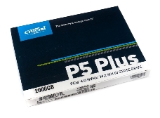 Твердотельный накопитель Crucial P5 Plus, 2000GB, SSD, M.2 2280, NVMe, PCIe 4.0 x4, 3D TLC, R/W 6600/5000MB/s, IOPs 720 000/700 000, 1200TBW