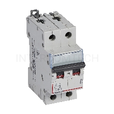 Выключатель автоматический модульный 2п C 10А 6кА DX3-E Leg 407275
