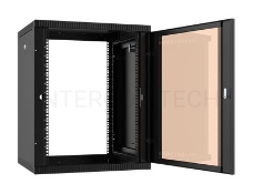 Шкаф коммутационный C3 Solutions WALLBOX 9-65 B (NT084692) настенный 9U 600x520мм пер.дв.стекл направл.под закл.гайки 105кг черный 470мм 19.5кг 475мм IP20 сталь