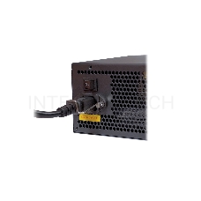 Блок питания 500W ExeGate 500PPH-LT-S, RTL, 80+, ATX, black, APFC, 12cm, 24p, (4+4)p, 5*SATA, 3*IDE, с защитой от выдергивания