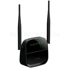 Беспроводной маршрутизатор D-Link DSL-2750U/R1A N300 ADSL2+ с поддержкой Ethernet WAN