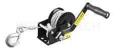 Лебедка механическая STAYER MASTER 43112-0.5  ручная барабанная тяговая тросовая 0.45т 8м