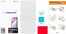 Защитное стекло для экрана Samsung araree by KDLAB для Samsung Galaxy A01 прозрачная 1шт. (GP-TTA015KDATR)