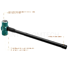 Кувалда KRAFTOOL STEEL FORCE 2009-6  6кг c армированной рукояткой