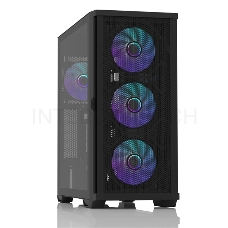 Корпус ZALMAN Z10 DUO, ATX, BLACK, WINDOW, 2x3.5