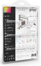 Лента светодиод. Gauss Basic 5м (BT012)