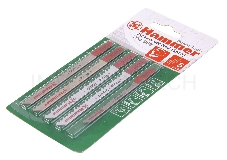 Полотно для лобзика Пилка для лобзика (набор) Hammer Flex 204-902 JG WD-PL set No2 (5pcs)  дерево\пластик 3 вида, 5шт. [30579]