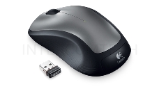 Мышь Logitech M310 черно-серебристая оптическая (1000dpi) беспроводная USB1.1 для ноутбука (2but)