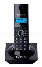 Телефон Panasonic KX-TG1711RUB (черный) {АОН, Caller ID,12 мелодий звонка,подсветка дисплея,поиск трубки}