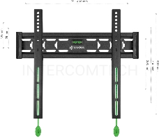 Кронштейн ONKRON FM5 / 32-55'' макс 400*400 наклон 0º от стены: 29мм макс вес 56,8кг