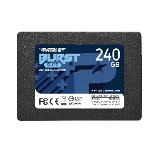 Накопитель SSD Patriot Burst Elite 240GB, SATA 2.5, PBE240GS25SSDR, 450/320, RET