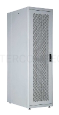 Шкаф серверный Lande DYNAmic Basic (LN-DB42U6010-LG-CKAA-F) напольный 42U 600x1000мм пер.дв.перфор. задн.дв.стал.лист направл.под закл.гайки 600кг серый IP20 сталь