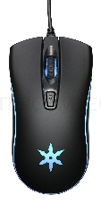 Мышь Oklick 704G TOKUGAWA черный оптическая (1600dpi) USB (4but)
