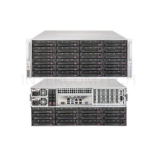 Платформа SuperMicro 6049P-E1CR36H noCPU(2)Scalable/TDP 70-205W/ no DIMM(16)/ 3108RAID HDD(36)LFF/ 2x10Gbe/ 5xFH/ 2x1200W