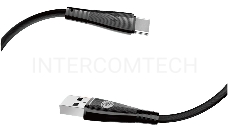 Кабель Itel C21s(ICD-C21s) USB (m)-USB Type-C (m) 1м черный (упак.:1шт)