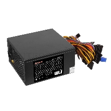 Блок питания 550W ExeGate 550PPX (ATX, APFC, SC, 14cm fan, 24pin, (4+4)pin, PCIe, 5xSATA, 4xIDE, FDD, RTL, black, кабель 220V с защитой от выдергивания)