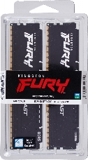 Оперативная память Kingston DRAM 32GB 5200MHz DDR5 CL40 DIMM (Kit of 2) FURY Beast Black EAN: 740617324358