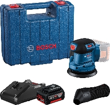 Эксцентриковая шлифмашина Bosch GEX 185-LI аккум. (06013A5021)