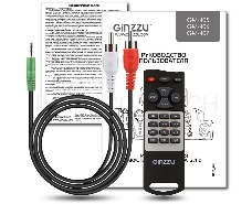 Акустическая система 2.1, 60W/BT/USB/SD/FM/ДУ Ginzzu GM-425