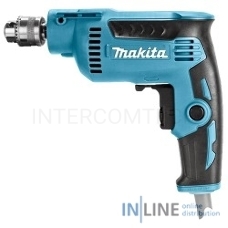 Дрель-шуруповерт Makita DP2010 Дрель,{370Вт,ЗВП-6.5мм,0-4200об\м,1.0кг,кор}