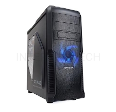 Корпус Zalman Z3 Plus черный w/o PSU ATX 1x80mm 1x92mm 2x120mm 2xUSB2.0 1xUSB3.0 audio bott PSU