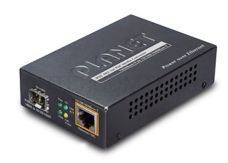 GTP-805A медиа конвертер IEEE802.3af/at PoE 10/100/1000Base-T to MiniGBIC (SFP) Converter